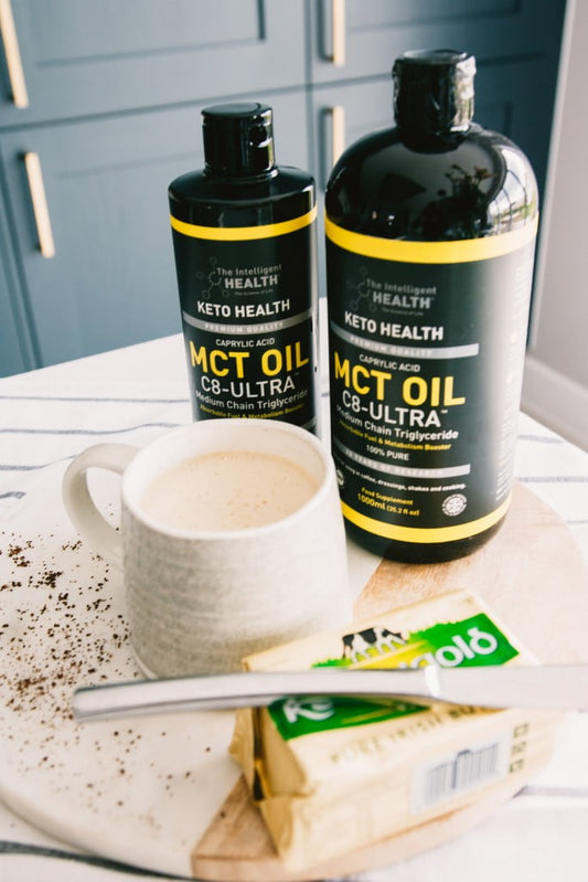 Bulletproof coffee with our MCT Oil