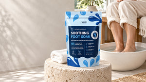 Soothing Foot Soak – Epsom Salt, Dead Sea Salt & Tea Tree Oil, 1.5kg