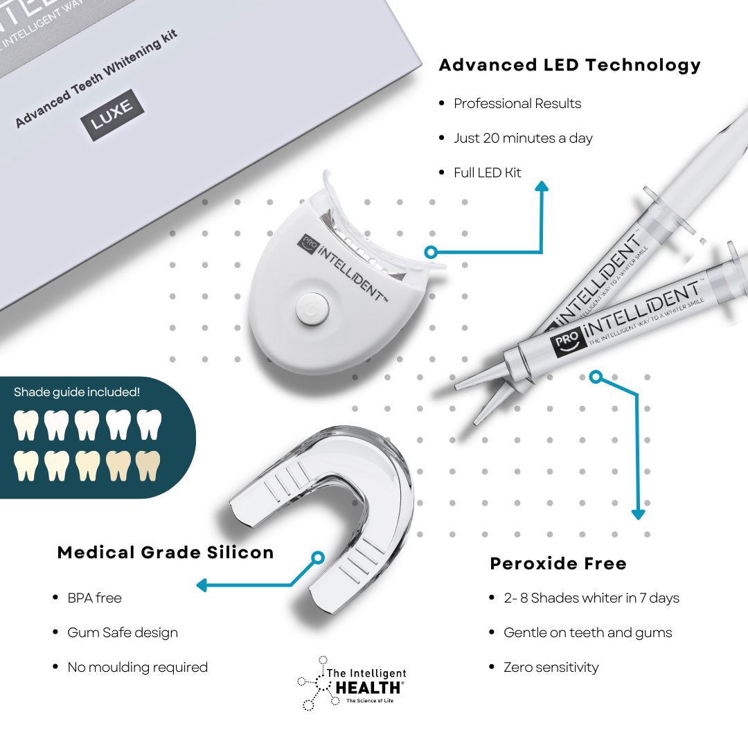 Advanced Teeth Whitening - Complete LED Kit